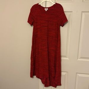 LuLaRoe Carly in red
